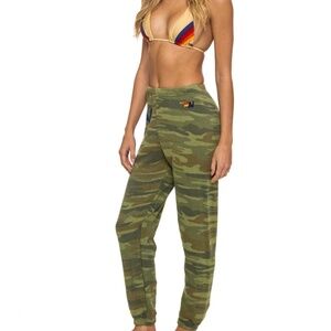 Aviator Nation Camoflauge Sweatpants